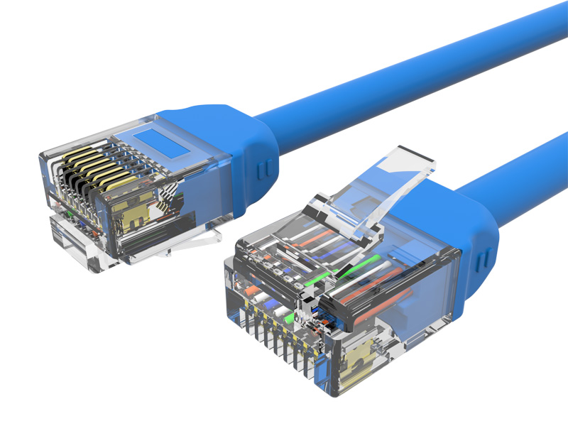 Obtentu 32AWG CAT.6 U/UTP ESG Patch Cordis
